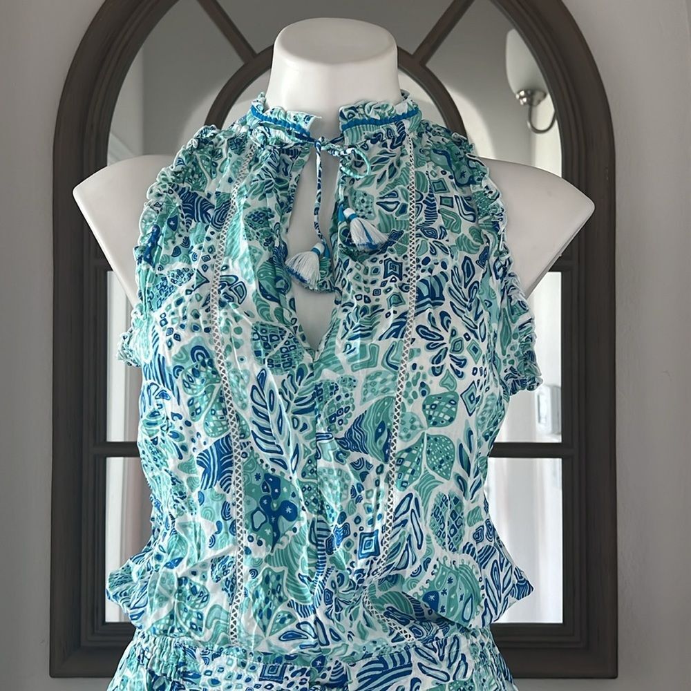 Poupette St. Barth Clara Sleeveless Mini Dress, Revolve, NWT, Size M - Picture 6 of 14